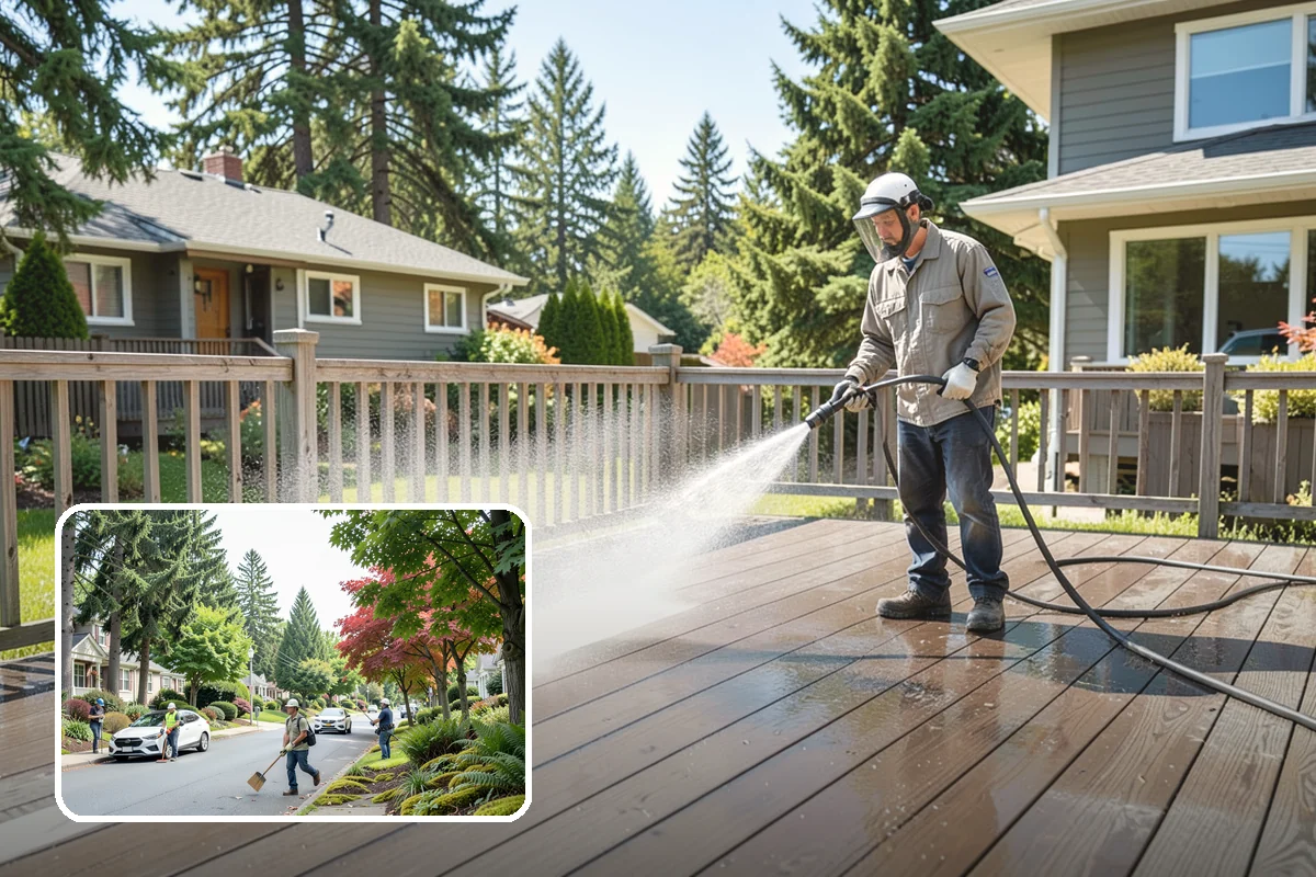 Roof Maintenance Cleaning in Beaux Arts Village, King County, WA - Keeps moss and algae from re-establishing between deep cleans