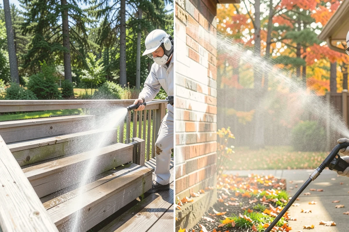 Roof Maintenance Cleaning in Bellevue, King County, WA - Inspect the roof for new growth, debris, and wear