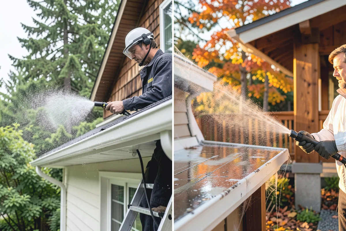 Roof Maintenance Cleaning in Bonney Lake, Pierce County, WA - Inspect the roof for new growth, debris, and wear