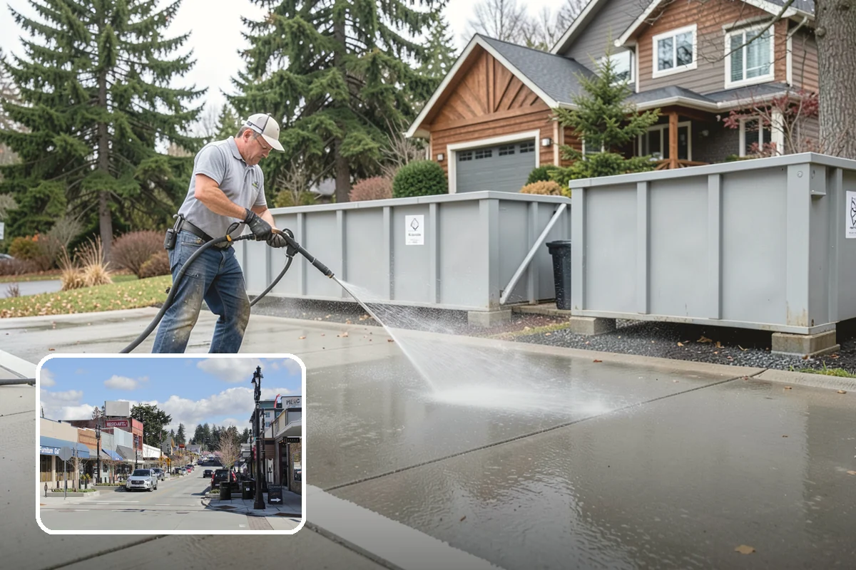 Roof Maintenance Cleaning in Bothell, King County, WA - Keeps moss and algae from re-establishing between deep cleans