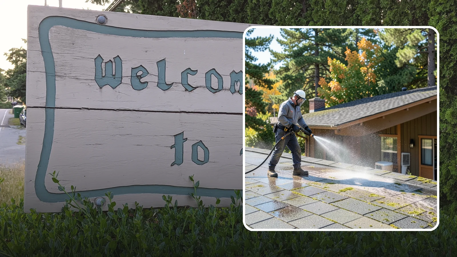 Roof Maintenance Cleaning in Brier, Snohomish County, WA - A recurring roof maintenance cleaning that keeps moss, algae, and debris in check across Washington's long wet season.