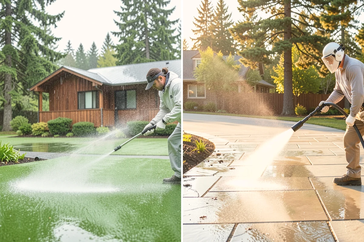 Roof Maintenance Cleaning in Brier, Snohomish County, WA - Inspect the roof for new growth, debris, and wear