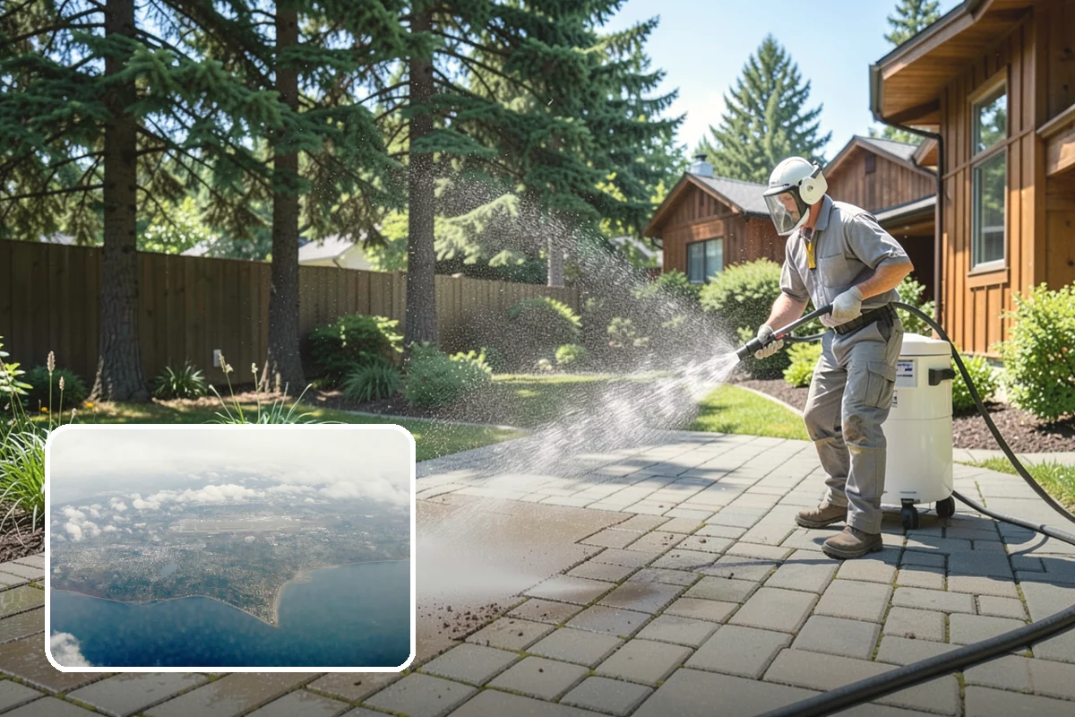 Roof Maintenance Cleaning in Burien, King County, WA - Keeps moss and algae from re-establishing between deep cleans