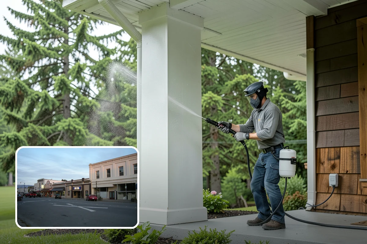Roof Maintenance Cleaning in Burlington, Skagit County, WA - Keeps moss and algae from re-establishing between deep cleans