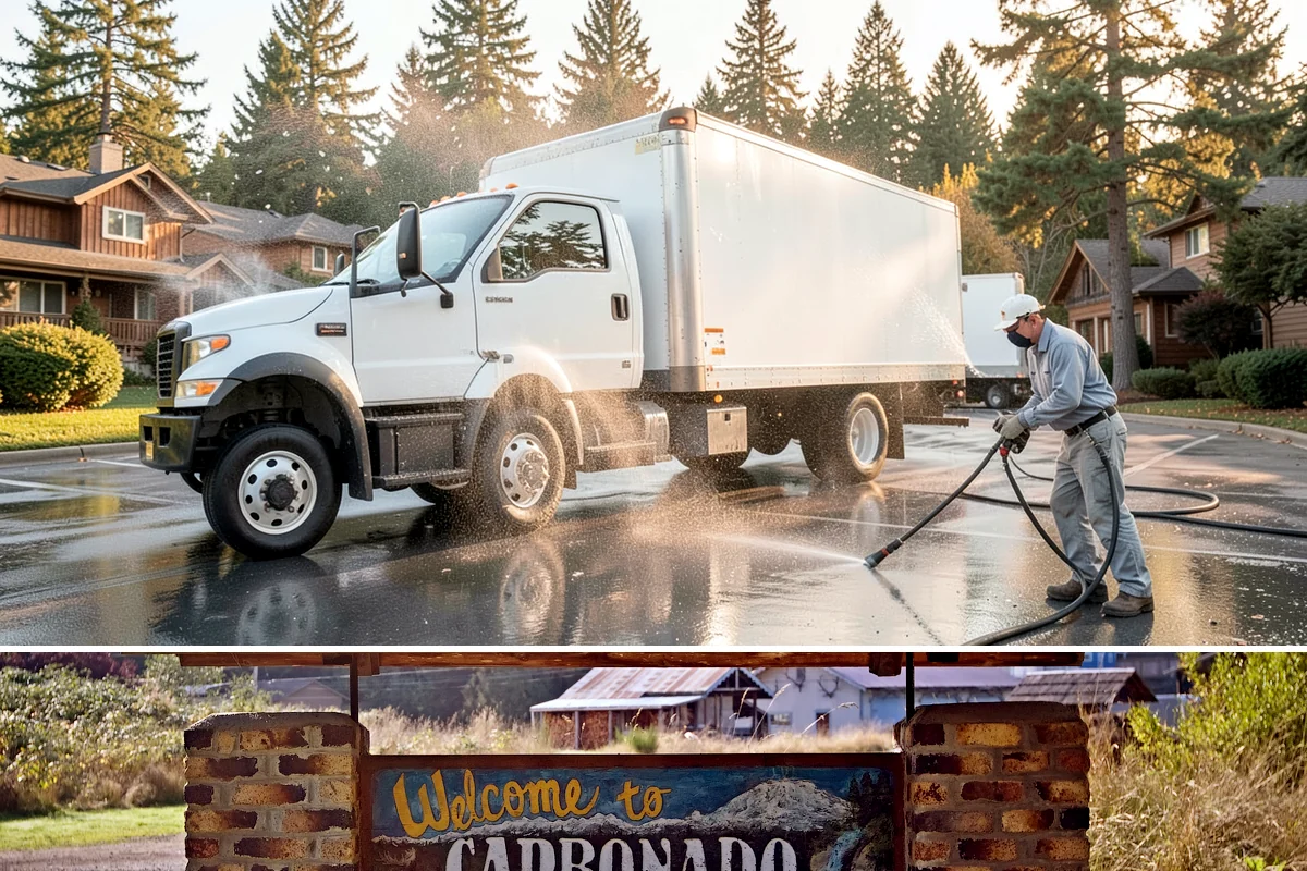 Roof Maintenance Cleaning in Carbonado, Pierce County, WA - Twice-yearly visits in spring and fall keep the roof ahead of the region's relentless growth cycle.