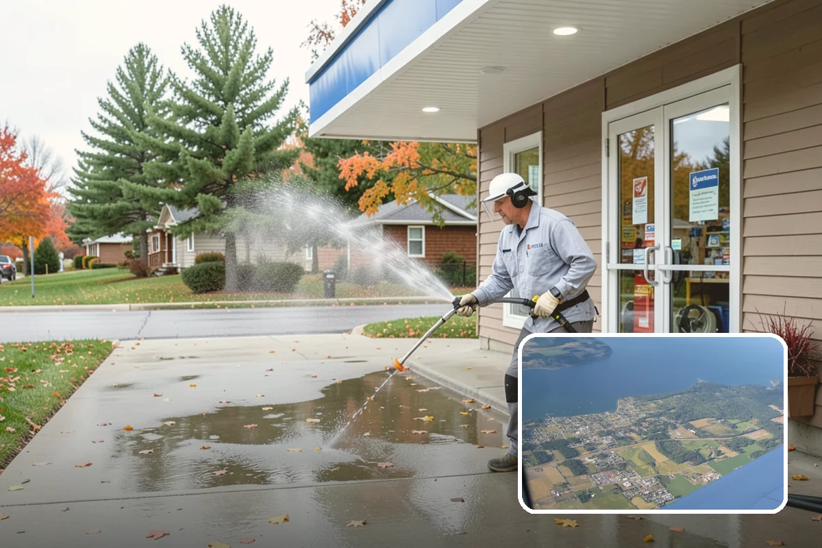 Roof Maintenance Cleaning in Coupeville, Island County, WA - Keeps moss and algae from re-establishing between deep cleans