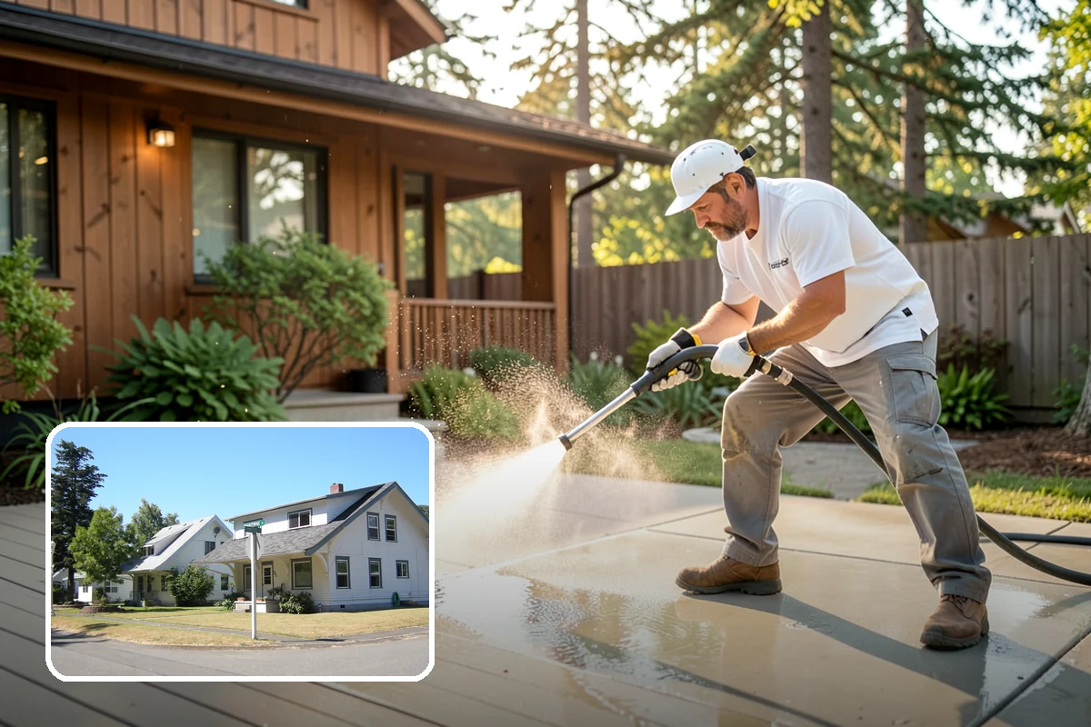 Roof Maintenance Cleaning in DuPont, Pierce County, WA - Keeps moss and algae from re-establishing between deep cleans