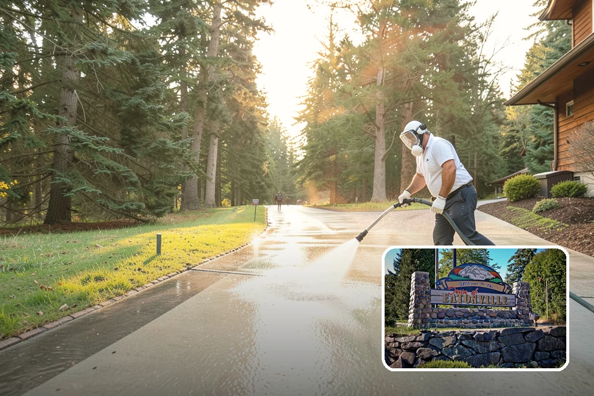Roof Maintenance Cleaning in Eatonville, Pierce County, WA - Keeps moss and algae from re-establishing between deep cleans