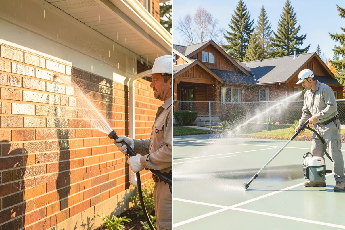 Roof Maintenance Cleaning in Eatonville, Pierce County, WA - Inspect the roof for new growth, debris, and wear