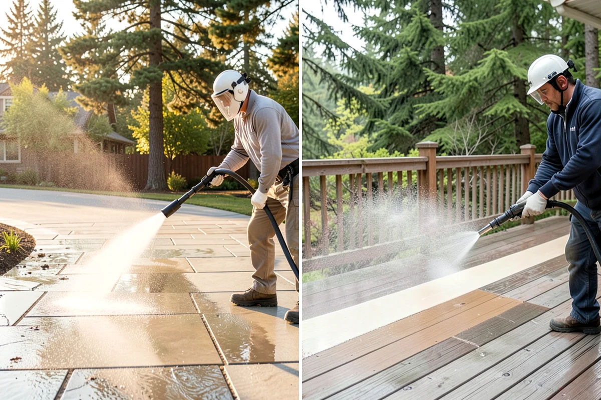 Roof Maintenance Cleaning in Everett, Snohomish County, WA - Inspect the roof for new growth, debris, and wear
