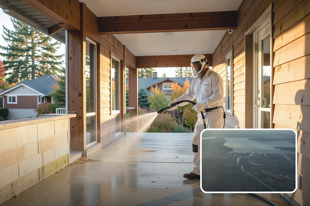 Roof Maintenance Cleaning in Fife, Pierce County, WA - Keeps moss and algae from re-establishing between deep cleans
