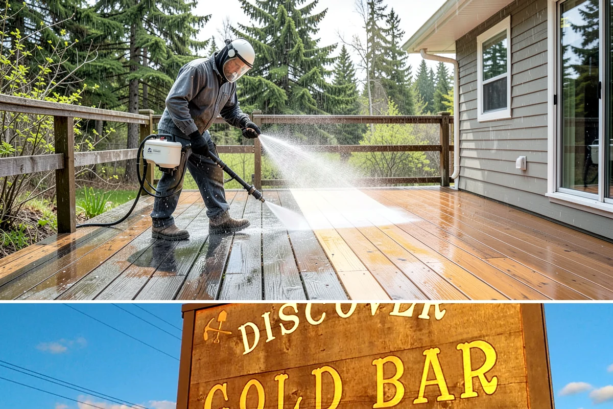 Roof Maintenance Cleaning in Gold Bar, Snohomish County, WA - Twice-yearly visits in spring and fall keep the roof ahead of the region's relentless growth cycle.