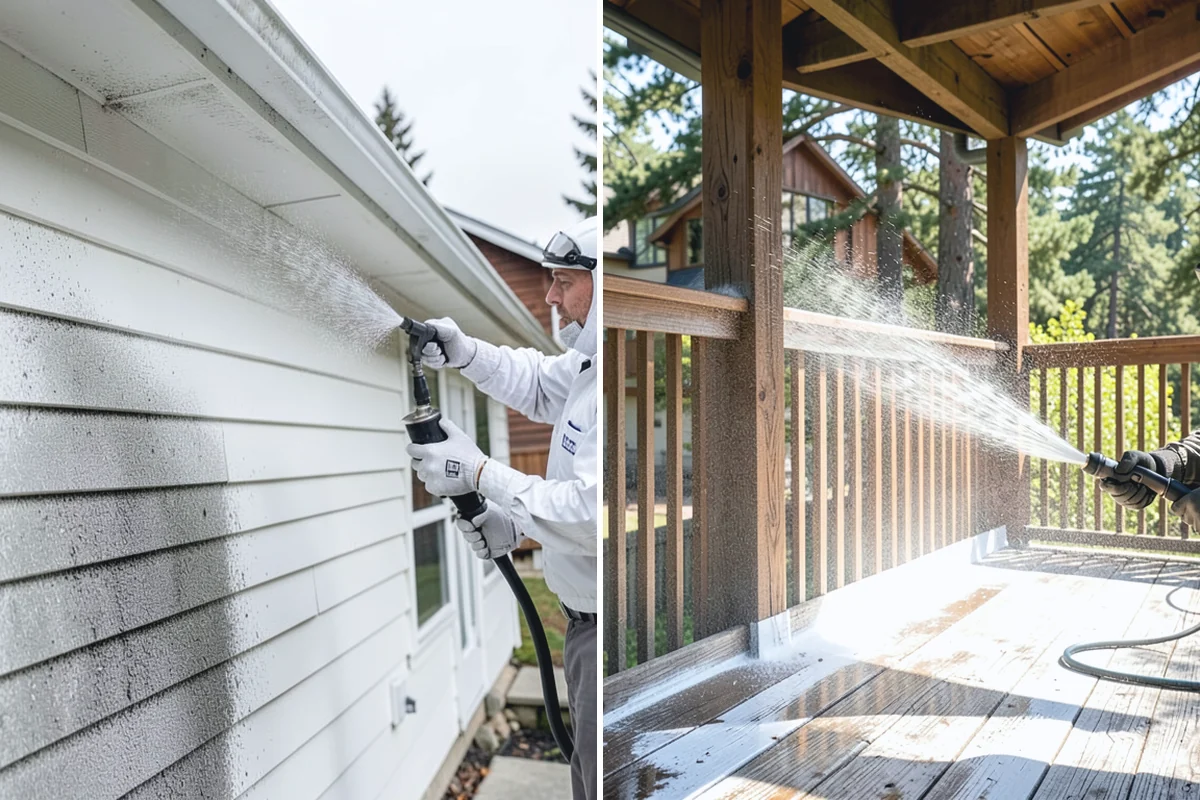 Roof Maintenance Cleaning in Hamilton, Skagit County, WA - Inspect the roof for new growth, debris, and wear