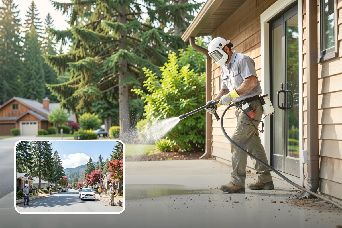 Roof Maintenance Cleaning in Hunts Point, King County, WA - Keeps moss and algae from re-establishing between deep cleans
