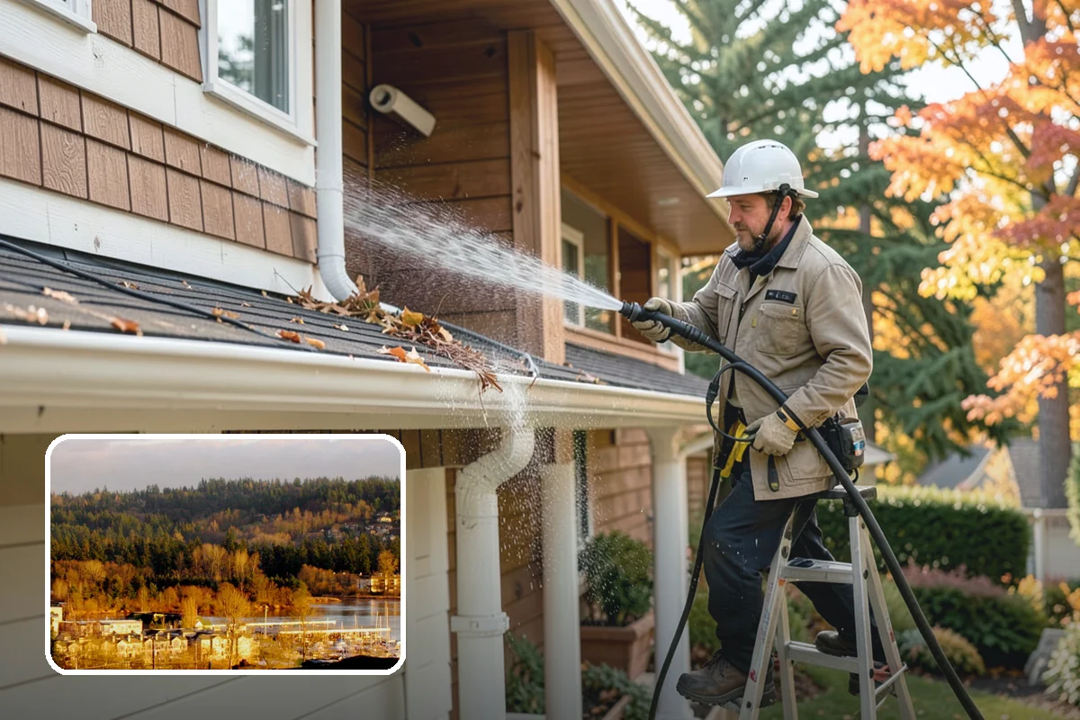 Roof Maintenance Cleaning in Kenmore, King County, WA - Keeps moss and algae from re-establishing between deep cleans