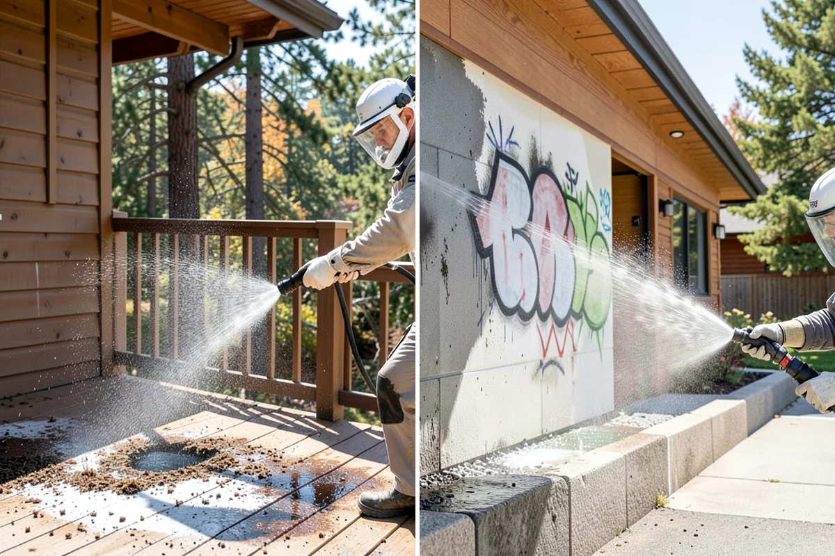 Roof Maintenance Cleaning in Lake Forest Park, King County, WA - Inspect the roof for new growth, debris, and wear