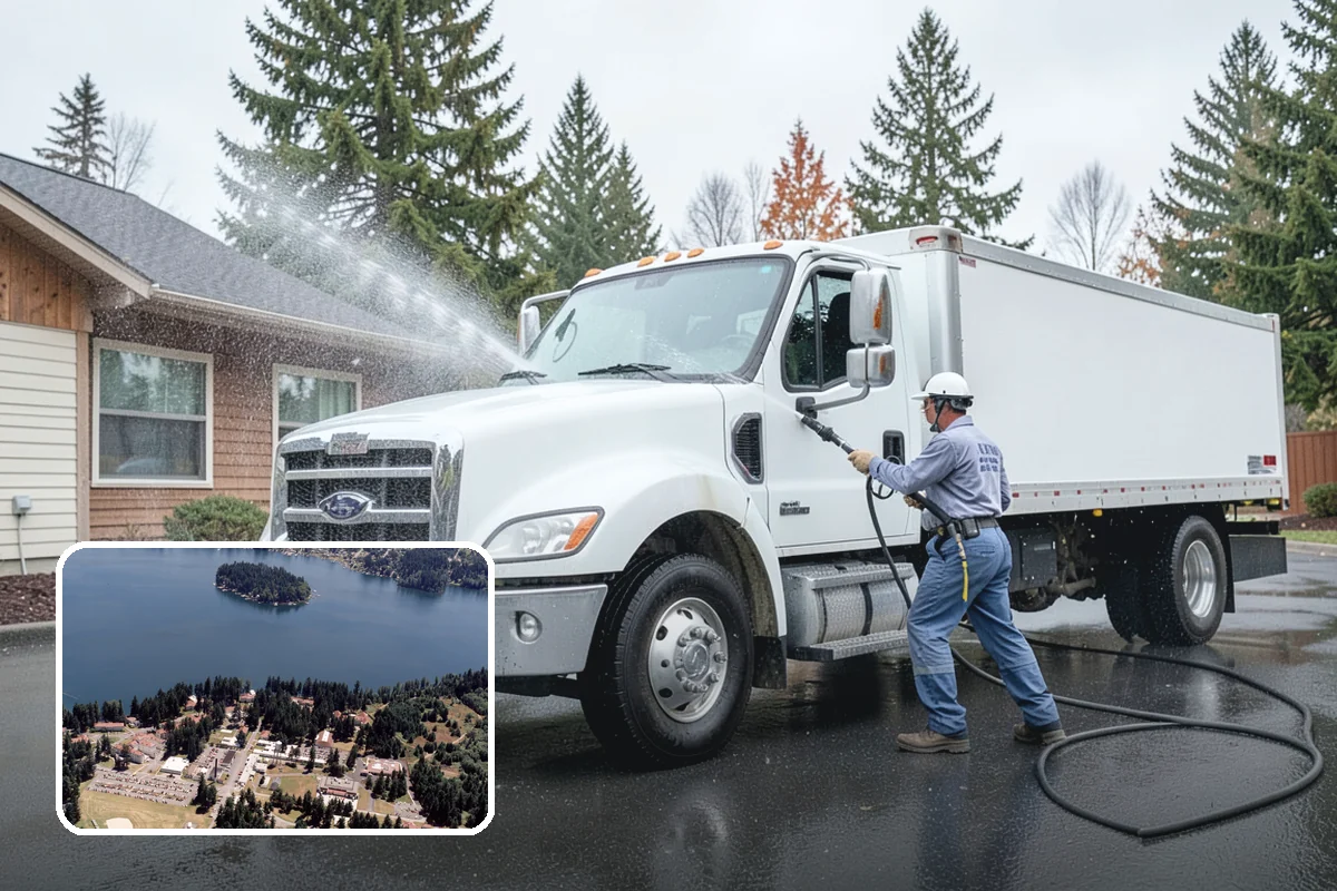 Roof Maintenance Cleaning in Lakewood, Pierce County, WA - Keeps moss and algae from re-establishing between deep cleans