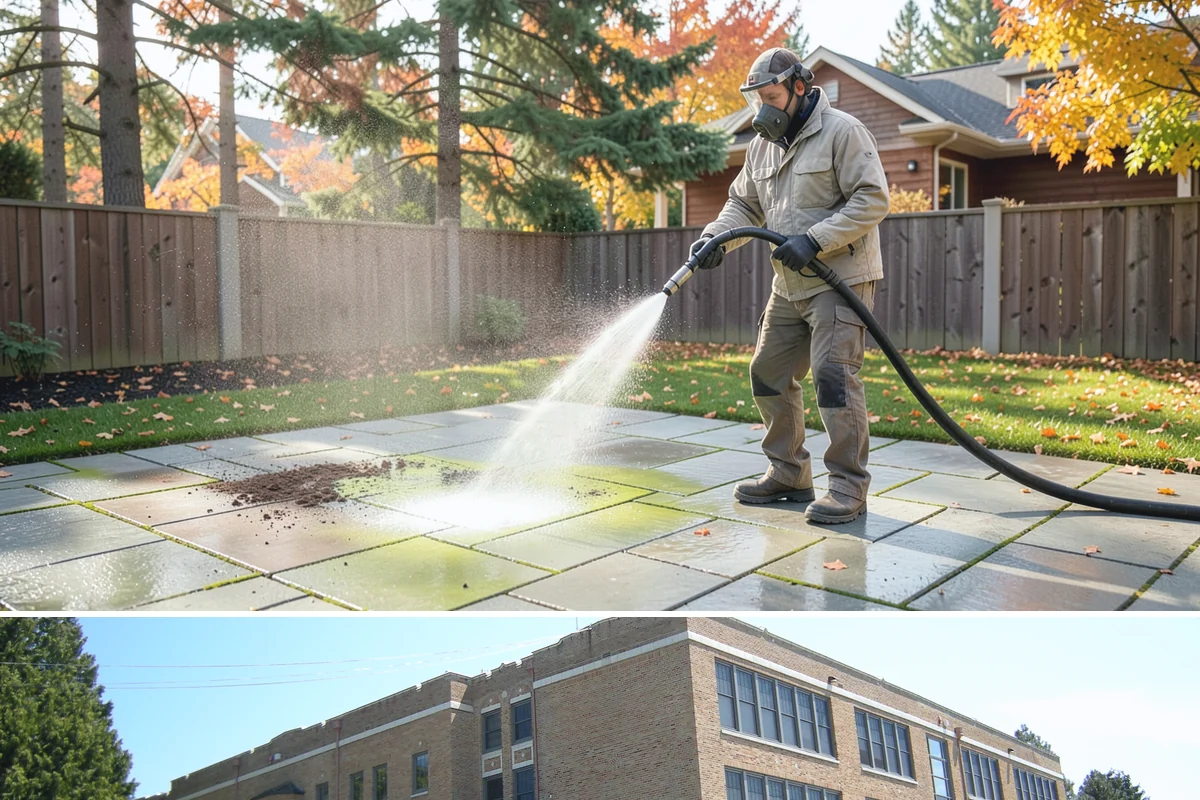 Roof Maintenance Cleaning in Maple Valley, King County, WA - Twice-yearly visits in spring and fall keep the roof ahead of the region's relentless growth cycle.