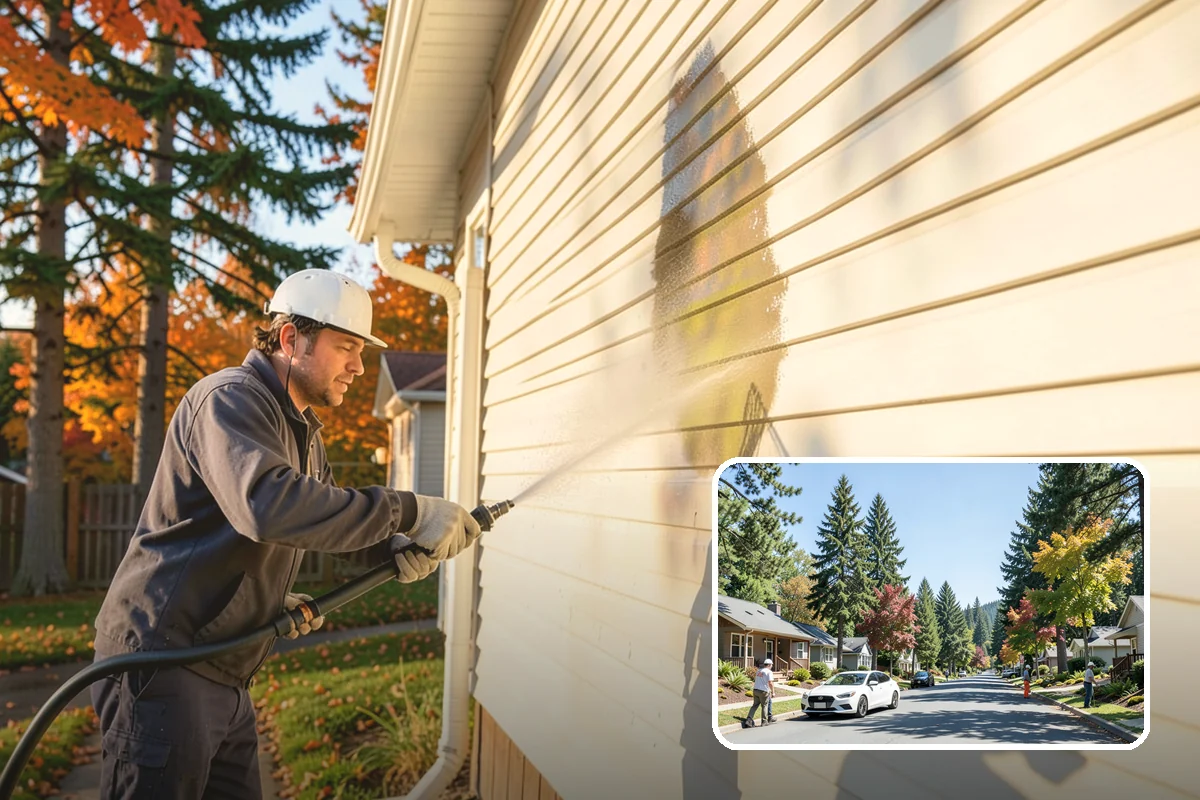 Roof Maintenance Cleaning in Orting, Pierce County, WA - Keeps moss and algae from re-establishing between deep cleans