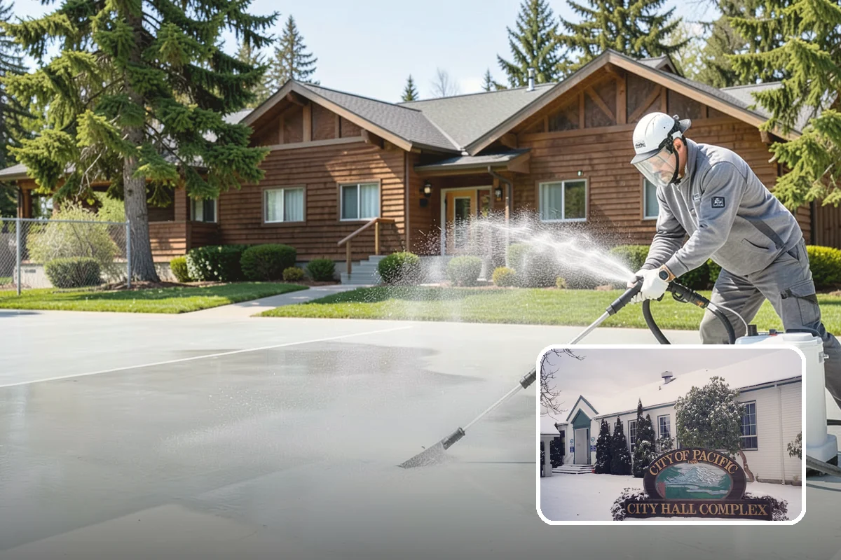 Roof Maintenance Cleaning in Pacific, King County, WA - Keeps moss and algae from re-establishing between deep cleans
