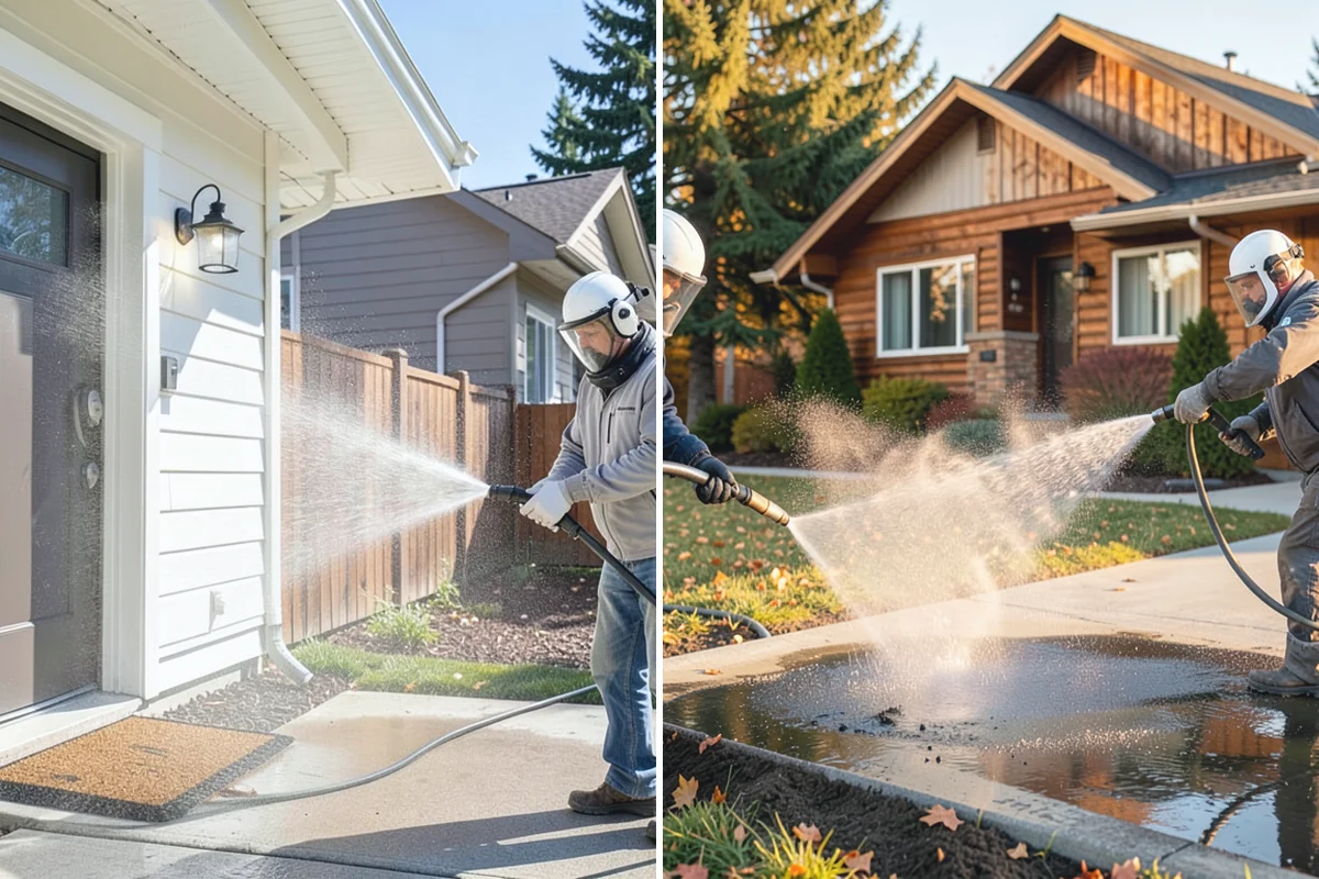 Roof Maintenance Cleaning in Renton, King County, WA - Inspect the roof for new growth, debris, and wear