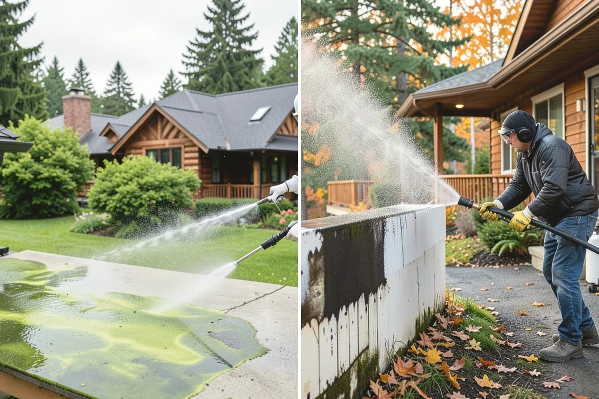 Roof Maintenance Cleaning in Ruston, Pierce County, WA - Inspect the roof for new growth, debris, and wear