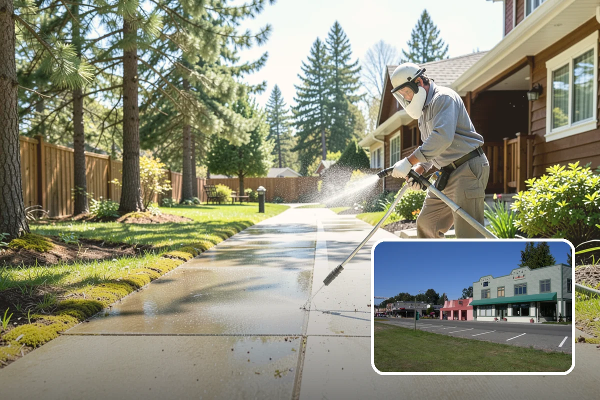 Roof Maintenance Cleaning in Snoqualmie, King County, WA - Keeps moss and algae from re-establishing between deep cleans