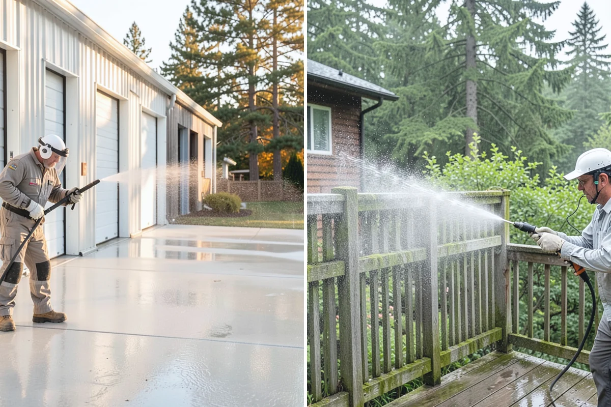 Roof Maintenance Cleaning in Sumner, Pierce County, WA - Inspect the roof for new growth, debris, and wear