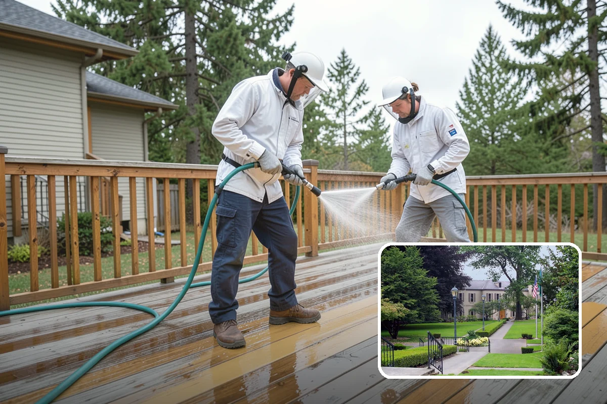 Roof Maintenance Cleaning in Woodinville, King County, WA - Keeps moss and algae from re-establishing between deep cleans