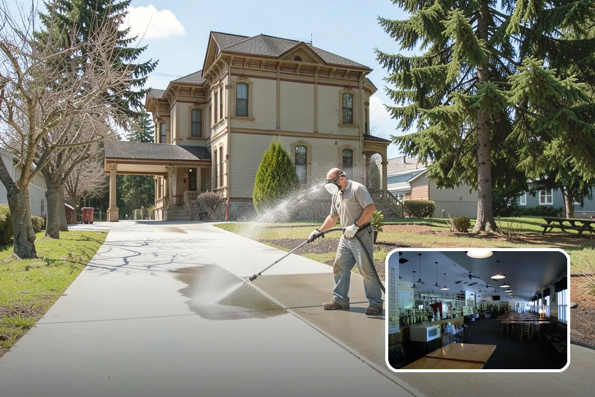 Roof Mildew Treatment in Black Diamond, King County, WA - Kills mildew at the source rather than hiding it