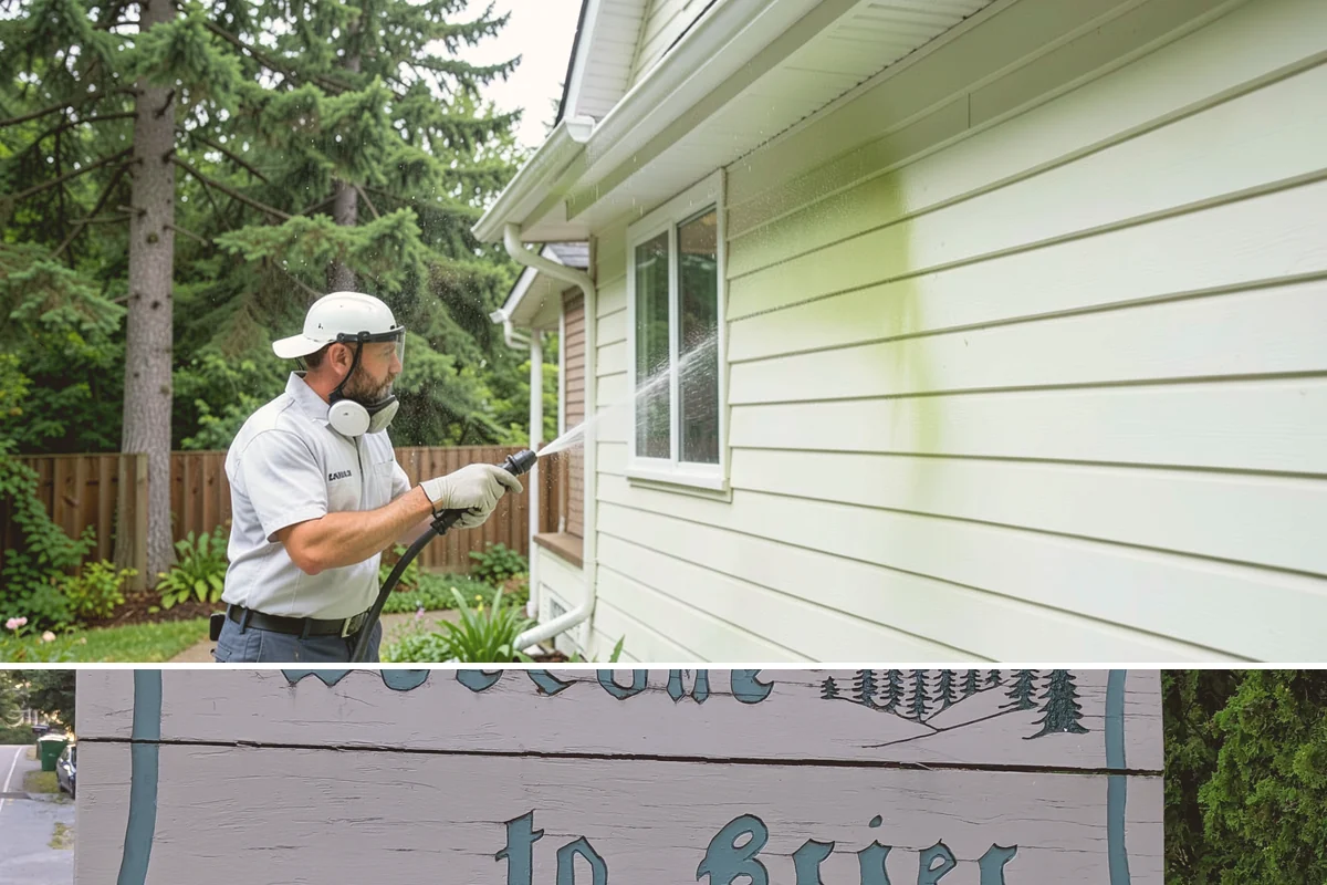 Roof Mildew Treatment in Brier, Snohomish County, WA - Apply mildew treatments in summer when warmth and dryness reinforce the fungicide's effect.