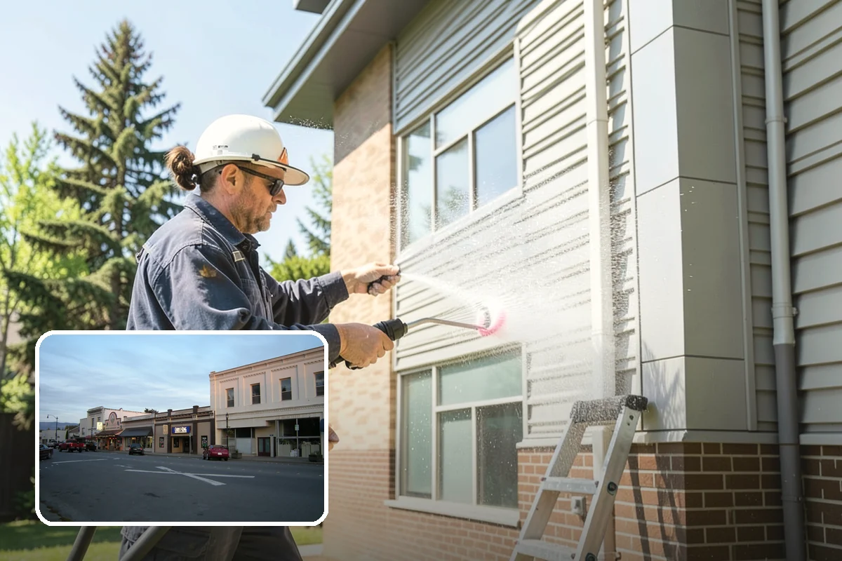 Roof Mildew Treatment in Burlington, Skagit County, WA - Kills mildew at the source rather than hiding it