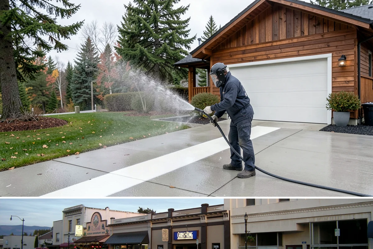 Roof Mildew Treatment in Burlington, Skagit County, WA - Apply mildew treatments in summer when warmth and dryness reinforce the fungicide's effect.
