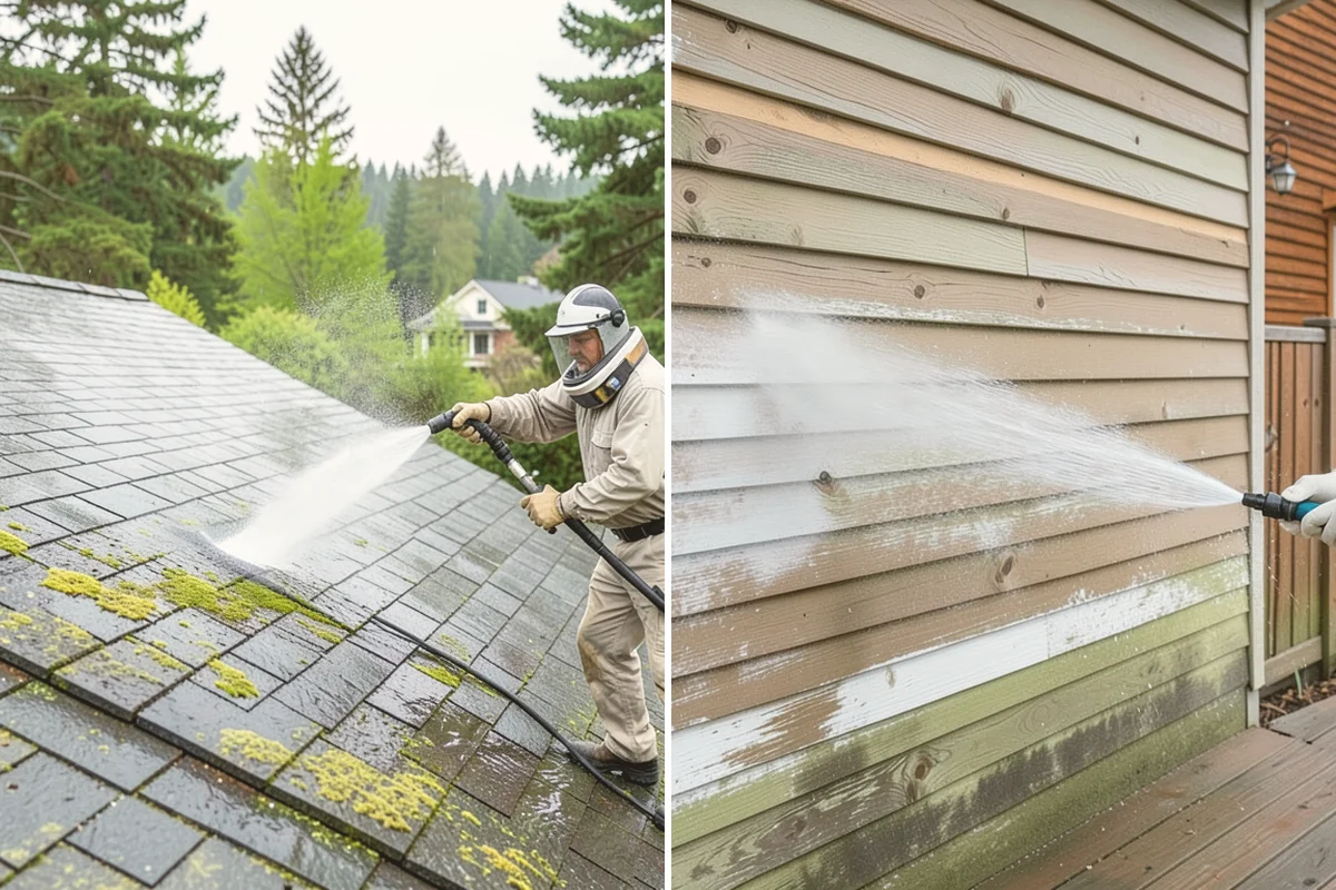 Roof Mildew Treatment in Fife, Pierce County, WA - Identify mildew-prone shaded and low-airflow slopes
