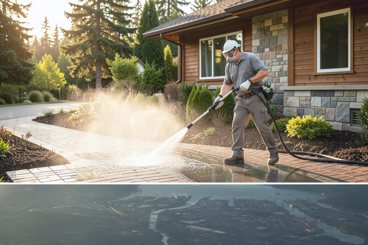 Roof Mildew Treatment in Fife, Pierce County, WA - Apply mildew treatments in summer when warmth and dryness reinforce the fungicide's effect.