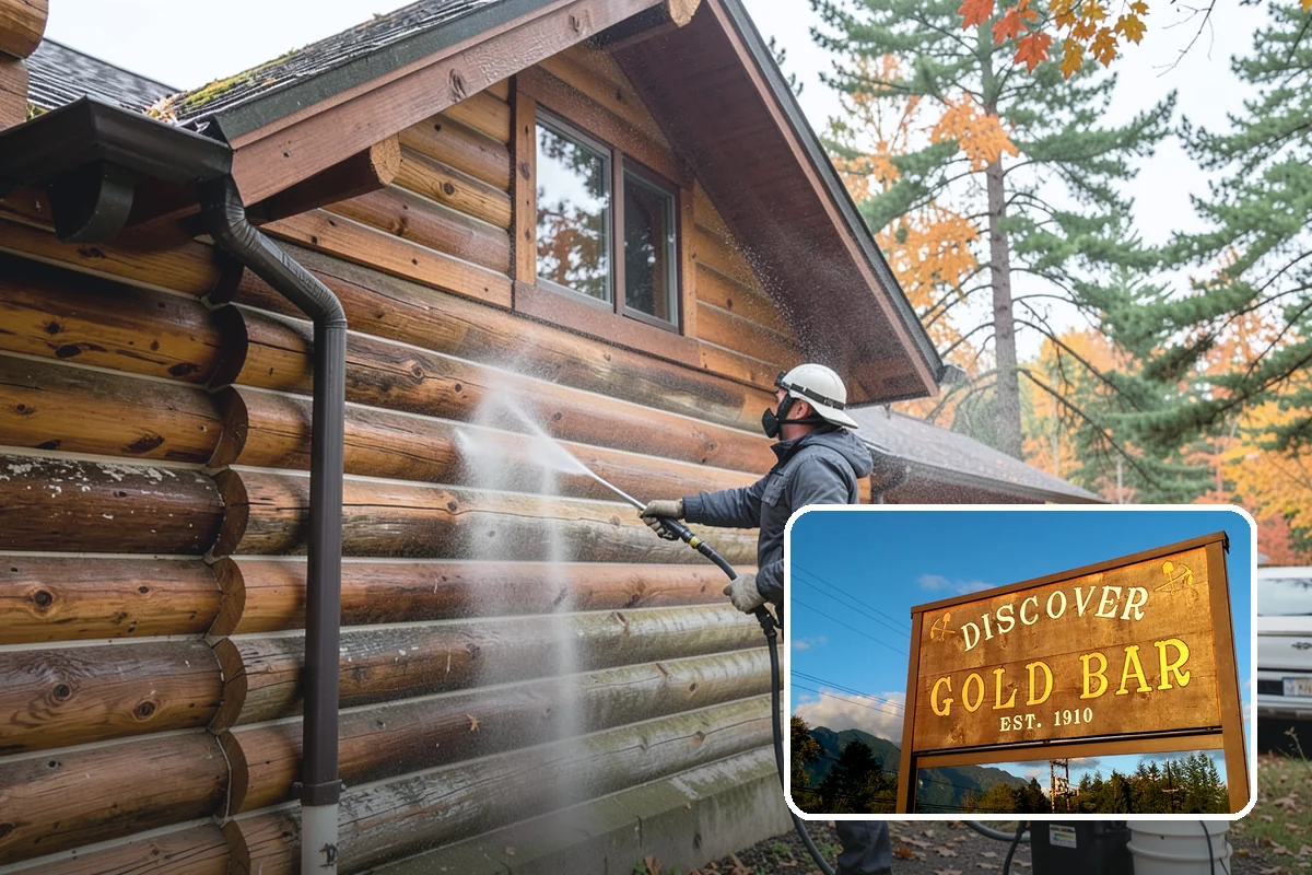 Roof Mildew Treatment in Gold Bar, Snohomish County, WA - Kills mildew at the source rather than hiding it