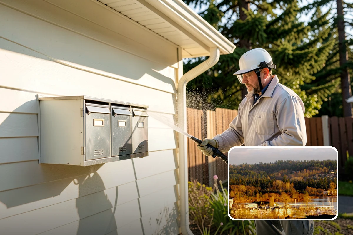 Roof Mildew Treatment in Kenmore, King County, WA - Kills mildew at the source rather than hiding it