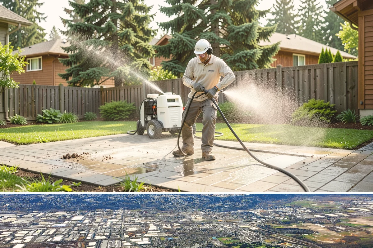 Roof Mildew Treatment in Kent, King County, WA - Apply mildew treatments in summer when warmth and dryness reinforce the fungicide's effect.