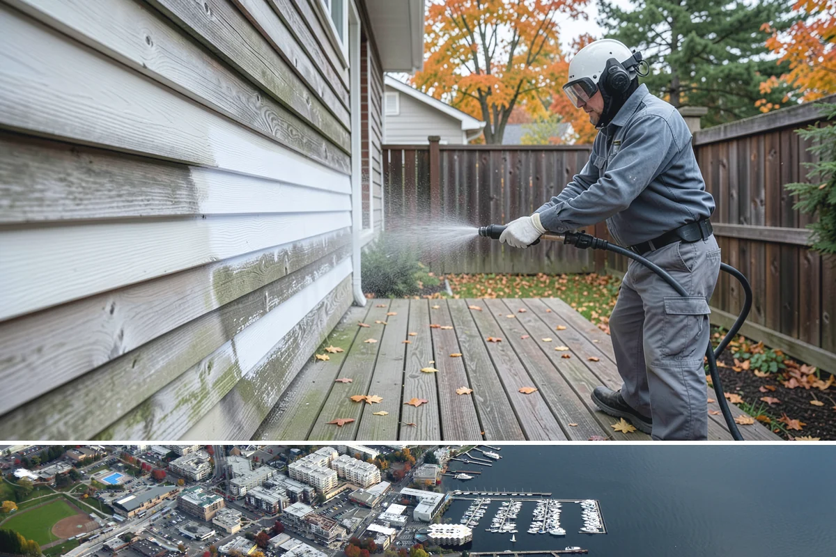 Roof Mildew Treatment in Kirkland, King County, WA - Apply mildew treatments in summer when warmth and dryness reinforce the fungicide's effect.