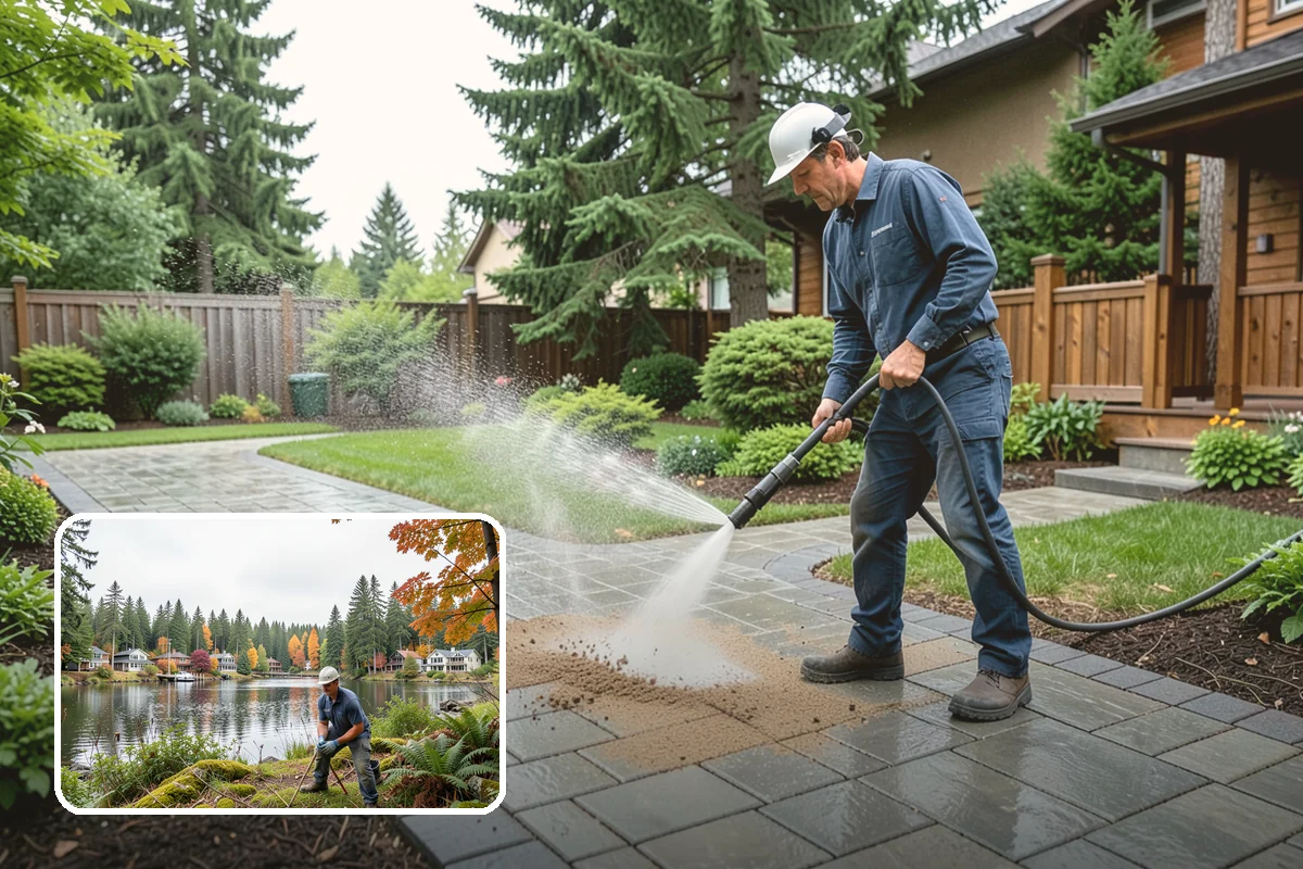 Roof Mildew Treatment in La Conner, Skagit County, WA - Kills mildew at the source rather than hiding it