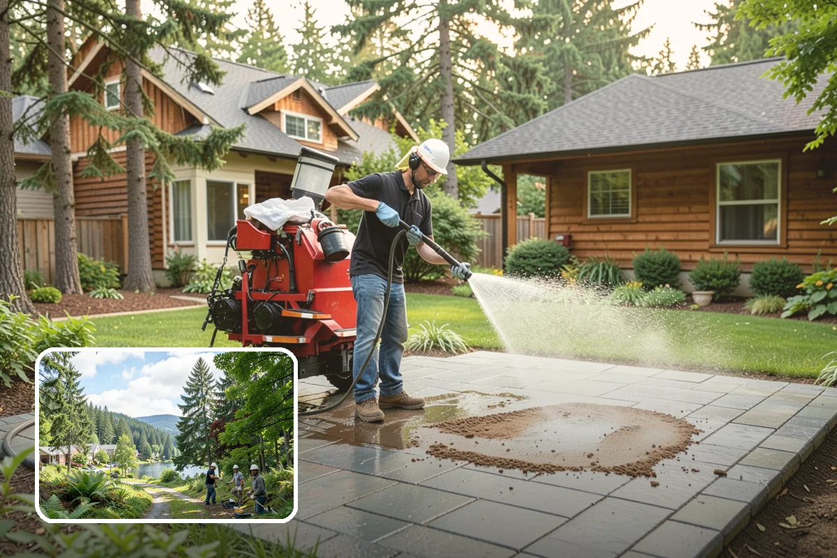 Roof Mildew Treatment in Lake Forest Park, King County, WA - Kills mildew at the source rather than hiding it