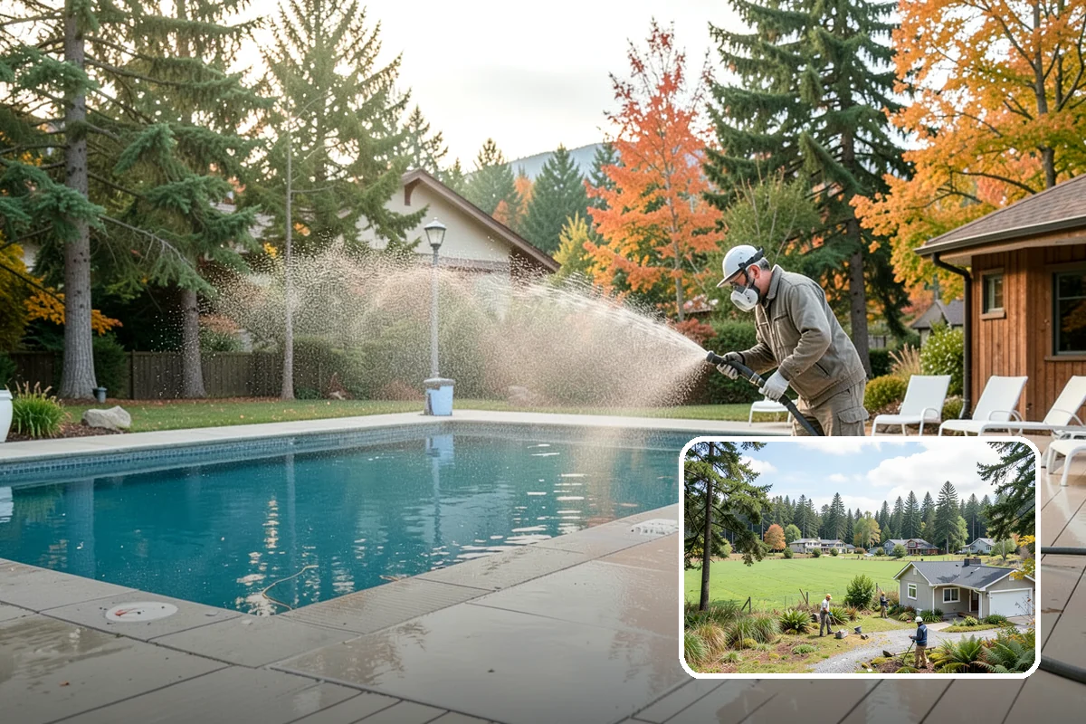 Roof Mildew Treatment in Lyman, Skagit County, WA - Kills mildew at the source rather than hiding it