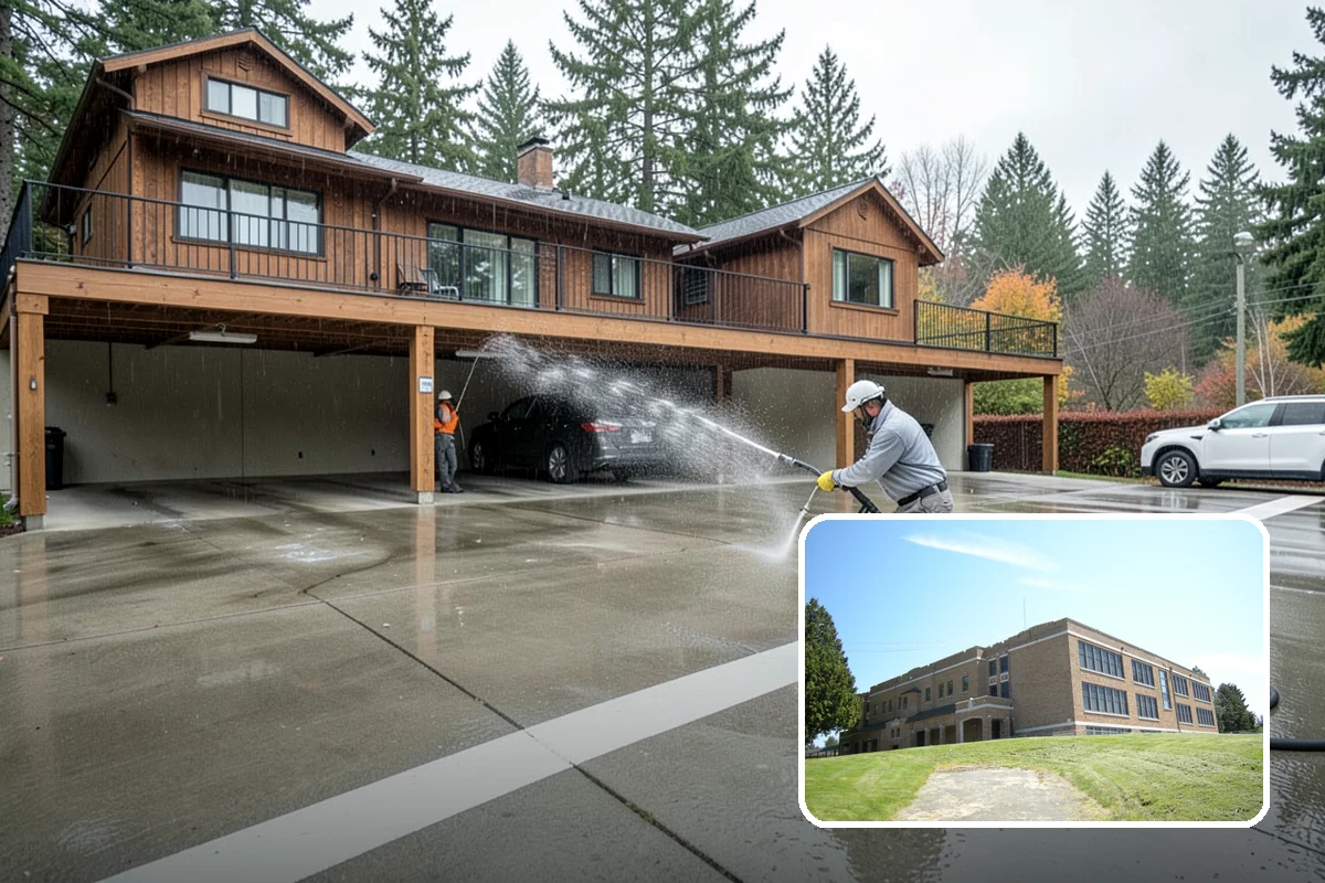 Roof Mildew Treatment in Maple Valley, King County, WA - Kills mildew at the source rather than hiding it