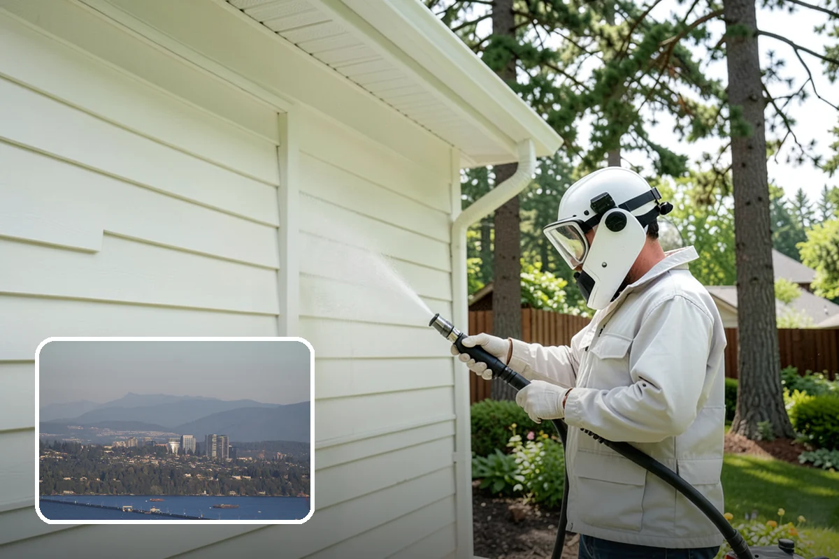 Roof Mildew Treatment in Medina, King County, WA - Kills mildew at the source rather than hiding it