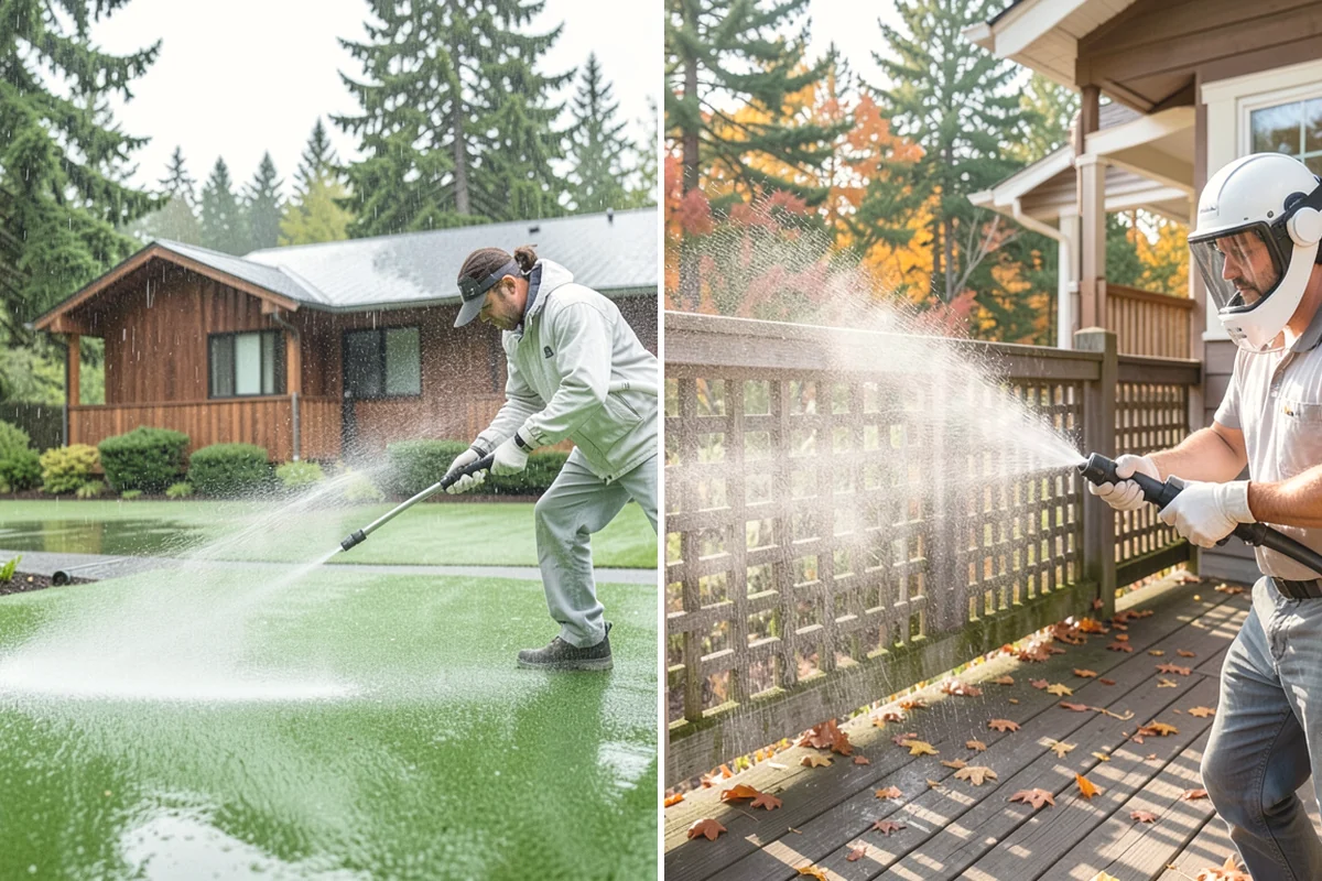 Roof Mildew Treatment in Mercer Island, King County, WA - Identify mildew-prone shaded and low-airflow slopes