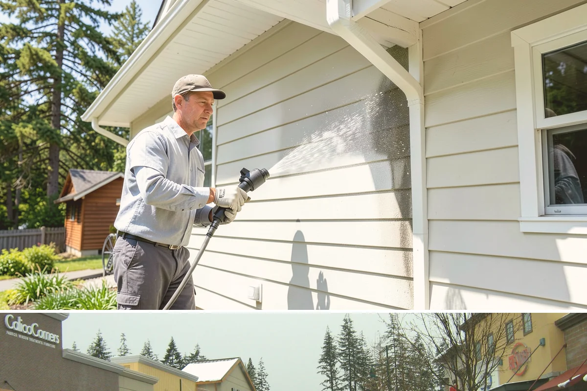 Roof Mildew Treatment in Mill Creek, Snohomish County, WA - Apply mildew treatments in summer when warmth and dryness reinforce the fungicide's effect.