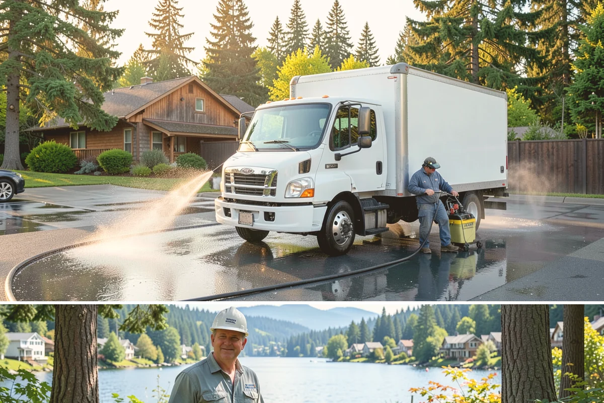 Roof Mildew Treatment in Milton, King County, WA - Apply mildew treatments in summer when warmth and dryness reinforce the fungicide's effect.