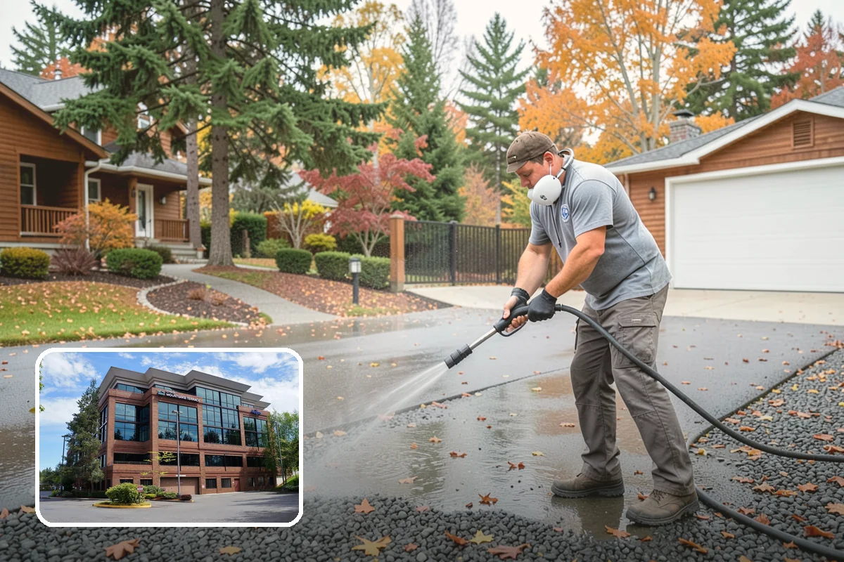 Roof Mildew Treatment in Mountlake Terrace, Snohomish County, WA - Kills mildew at the source rather than hiding it