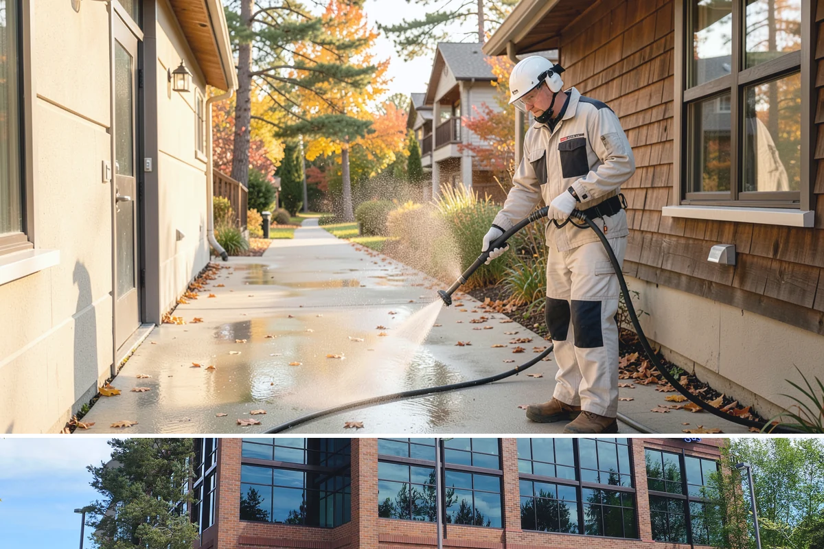 Roof Mildew Treatment in Mountlake Terrace, Snohomish County, WA - Apply mildew treatments in summer when warmth and dryness reinforce the fungicide's effect.