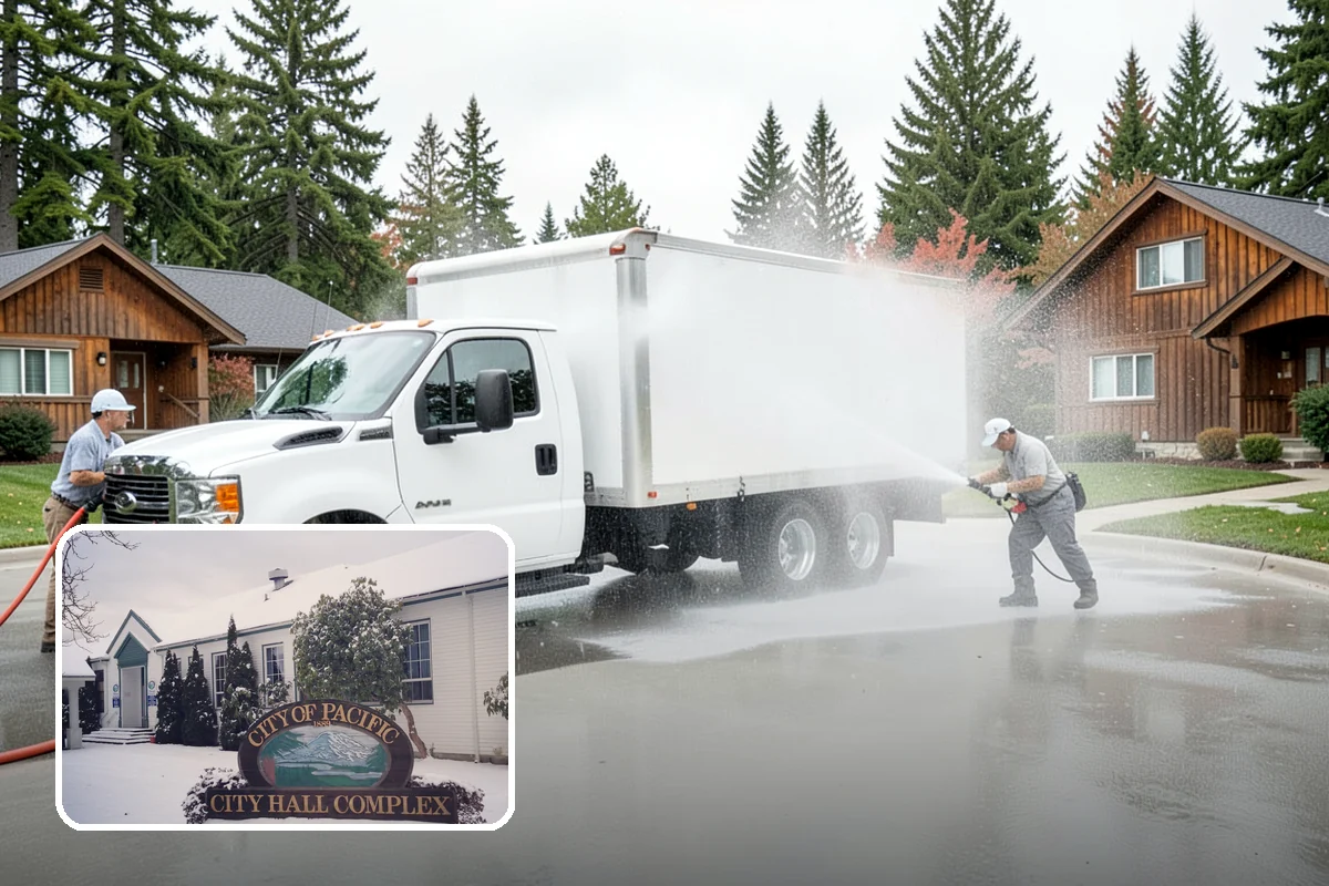 Roof Mildew Treatment in Pacific, King County, WA - Kills mildew at the source rather than hiding it